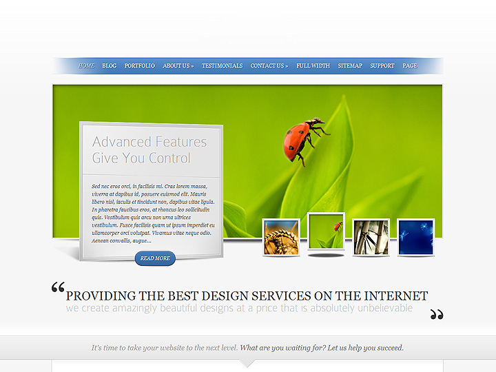 Business Website Design Sample